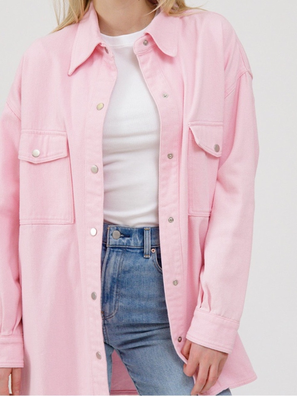 Bluenotes Denim Shacket